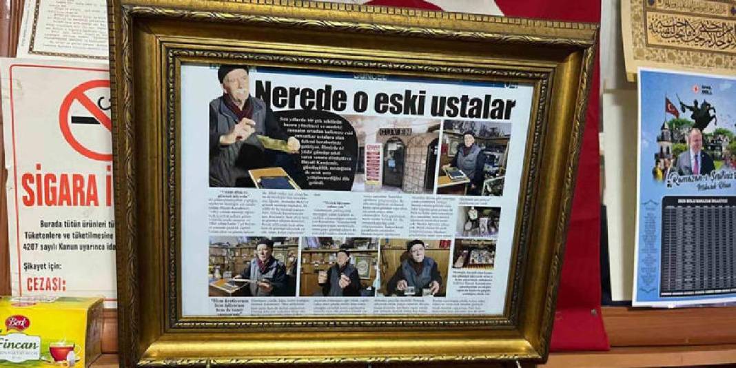 69 yıldır 20 metrekarede çalışıyor: Ellerinde ziyneti dönüştürüyor 1